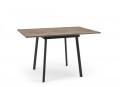Stół mały rozkładany 90-130 cm kwadratowy loft metal IBSEN PM