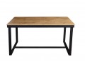 Stół rozkładany Larsen 140-180cm industrialny do jadalni PM