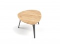 Stolik kawowy trójkątny Organic Elegance Small dąb craft