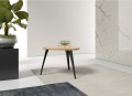 Stolik kawowy trójkątny Organic Elegance Small dąb craft