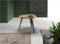 Stolik kawowy trójkątny Organic Elegance Small dąb craft